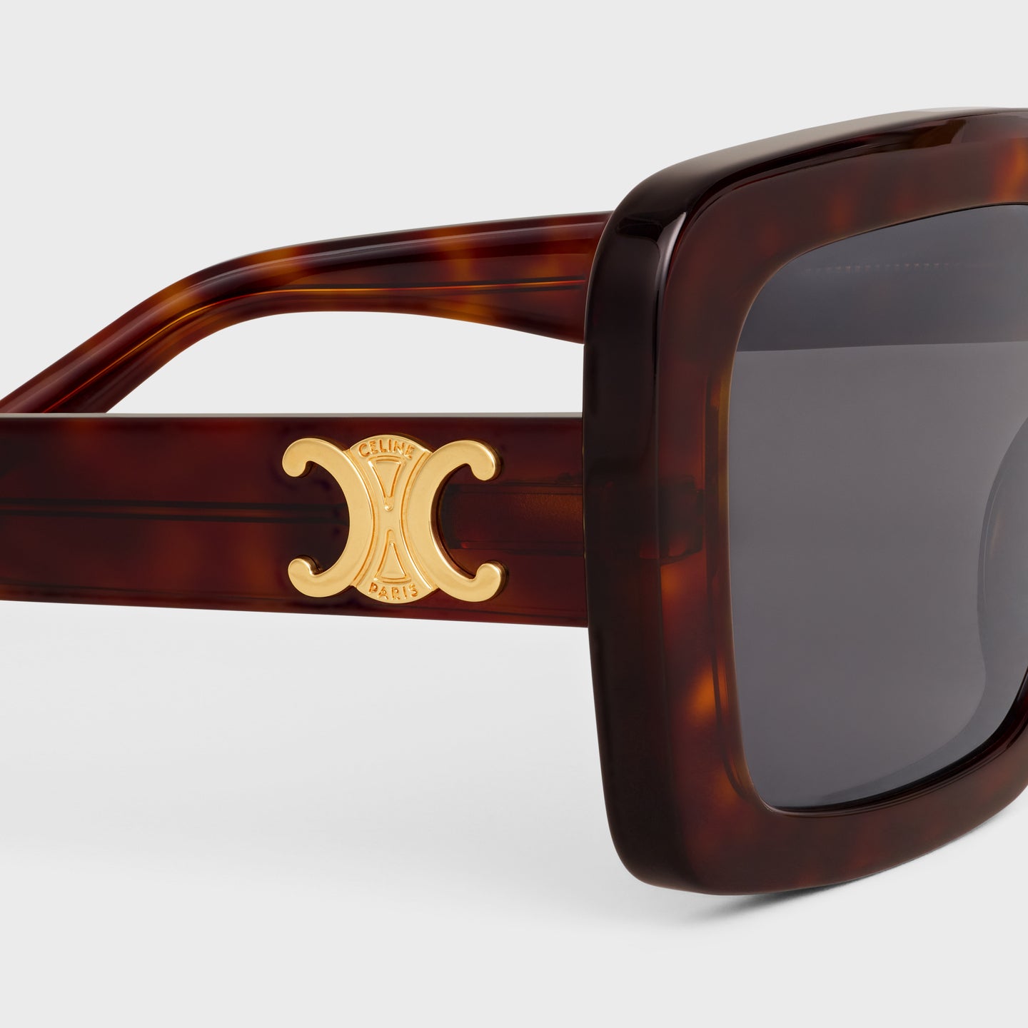 Triomphe 13 Sunglasses in Acetate - RED HAVANA