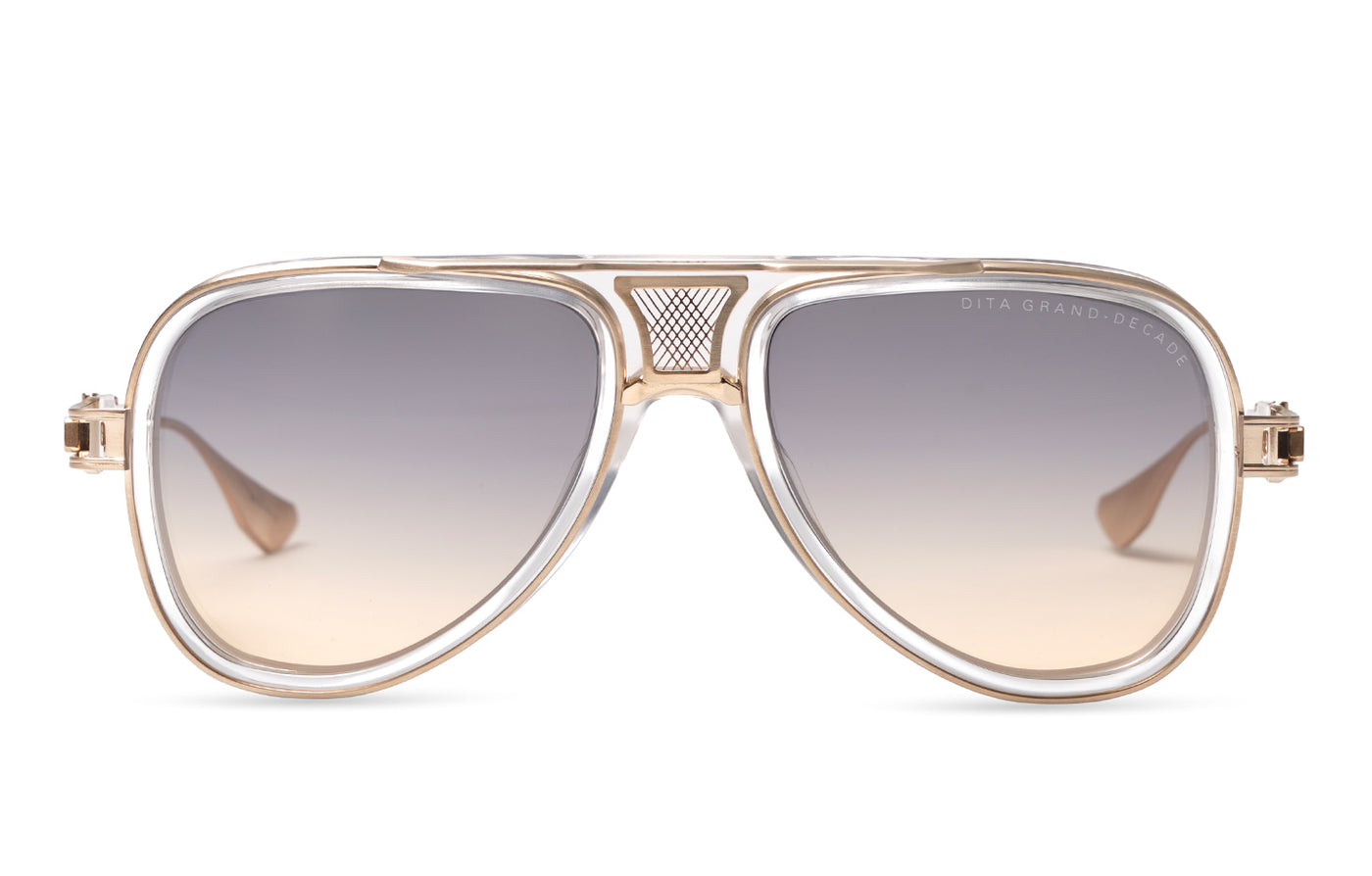 GRAND-DECADE (Crystal Clear - Brushed White Gold)