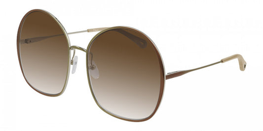 Chloe CH0014S 003 in Bronze/Gold Metallic