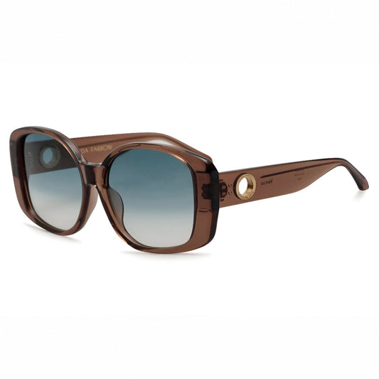 Venus Oversize Sunglasses in Aqua